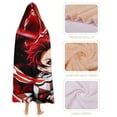 thumbnail image 4 of Demon Slayer Wearable Blanket Cloak Arctic Velvet Hooded Blanket Soft Fuzzy Hoodie Blanket Cape for Adults Kids 40"x50", 4 of 8
