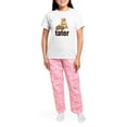 thumbnail image 4 of CafePress - Tater Women's Light Pajamas - Women's Short Sleeve Print T-Shirt and Pants Light Cotton Pajama Set, 4 of 7