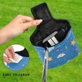 thumbnail image 4 of Haosy Cloud and Star Golf Mallet Putter Cover Strong Magnetic Leather Golf Club Headcover Closure, 4 of 7