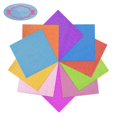 thumbnail image 2 of DIY Craft Paper 100Pcs Assorted Color Vivid 10-Color Variety Art Craft Paper for Handwork, 2 of 4