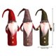thumbnail image 5 of Toystoory Funda para botella de vino de Navidad, felpa larga, Rudolf, manga a prueba de polvo, telas no tejidas, sombrero de piezas, fundas para Kits de decoración para fiestas Rojo Toystoory HA070265-01, 5 of 6