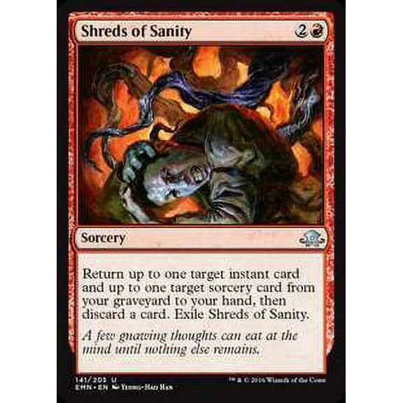 MtG Eldritch Moon Uncommon Shreds of Sanity (Foil) #141