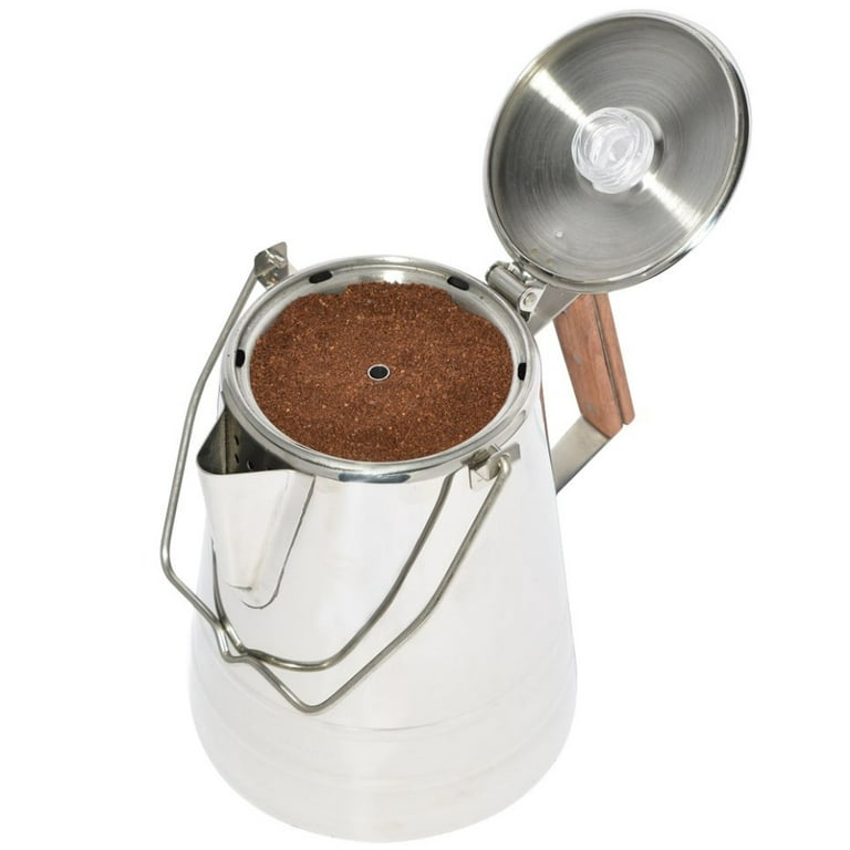 Vintage COLETTI 9 Cup Coffee Pot Percolator, COLETTI Bozeman