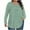 Womens Tops Green, variant on ylioge Stripe Tops for Women Plus Size L-5X Long Sleeve Crewneck Shirts Womens Casual Loose Pullover Pleated Loungewear Going-Out Oversized Top