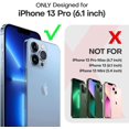 thumbnail image 4 of TAURI Funda para iPhone 13 Pro, [5 en 1] 1X Funda Transparente, [No Amarilla] con 2X Protector de Pantalla + 2X Protector de Lente de Cámara, [Protección de Grado Militar] Funda Delgada para iPhone 13, 4 of 4