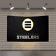 thumbnail image 3 of Bandera publicitaria Cerveza de los Pittsburgh Steelers Decoración de garaje Banderas y pancartas decorativas Decoraciones para exteriores Pavo en Fallout, 3 of 5
