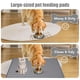 thumbnail image 5 of Pisexur Suministros para mascotas Tapete de silicona para comida de mascotas con bordes elevados para bloquear derrames Tapete de alimentación para perros y gatitos Tapetperros, gatos y animales, 5 of 6