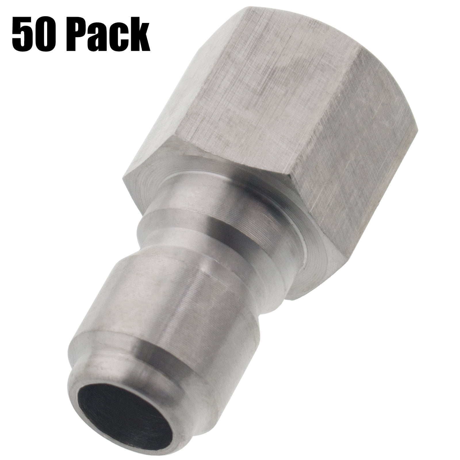 1/4" MPT Male Stainless Steel Plug Quick Connect Coupler Pressure Washer 50