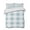 White Light Blue, variant on Quilts Twin Size, Navy Blue White Buffalo Check Soft Comforter Bedding Set for Bed, Farmhouse Plaid Modern Geometric Lightweight Quilted Bedspread with Pillow Cover(2 Pieces), 68x86 Inch