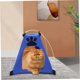 thumbnail image 2 of Tienda de campaña azul para mascotas, tipi para exteriores, tienda de campaña para interiores, tiendas de campaña para gatos para exteriores, tiendas de campaña para gatos para interiores, casa de ve, 2 of 5