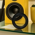 thumbnail image 4 of Shisuyan 5pcs 4.5 Inch Speaker Surround Rings: Rubber Edge Replacement Parts For Home And Professional Audio Systems - High Fidelity Sound, 4 of 8