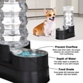 thumbnail image 6 of RIZZARI 8L Raised Automatic Pet Waterer - Gravity fed Stainless Steel Water Dispenser, 100% BPA Free, Large Capacity Feeder for Cats and Medium to Large Dogs, 6 of 7