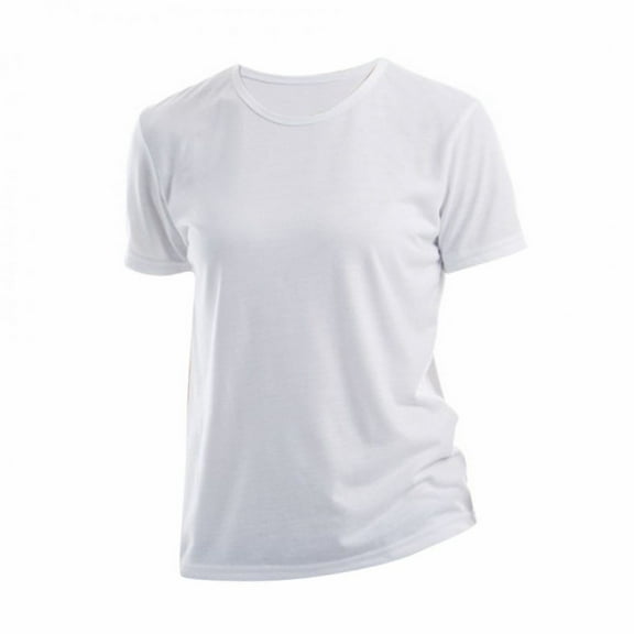 Xpres Womens Short Sleeve Subli Plus Round Neck T-Shirt