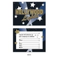 thumbnail image 1 of Beistle 58260 Invitations Lumières Hollywood - Lot de 12, 1 of 9