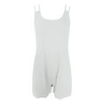 thumbnail image 5 of Women's Rompers Coverup Sleeveless Spaghetti Strap Wide Leg Bathing Jumpsuits Beach Summer Relaxed Fit Overalls with Pockets, 5 of 5
