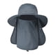 thumbnail image 1 of Sombrero Irfora Sombrero de pesca con protección UV para hombres y mujeres Protección solar de verano al aire libre Sombrero impermeable de ala ancha con cubierta para la cara y solapa para el cuello Irfora Sombrero, 1 of 7