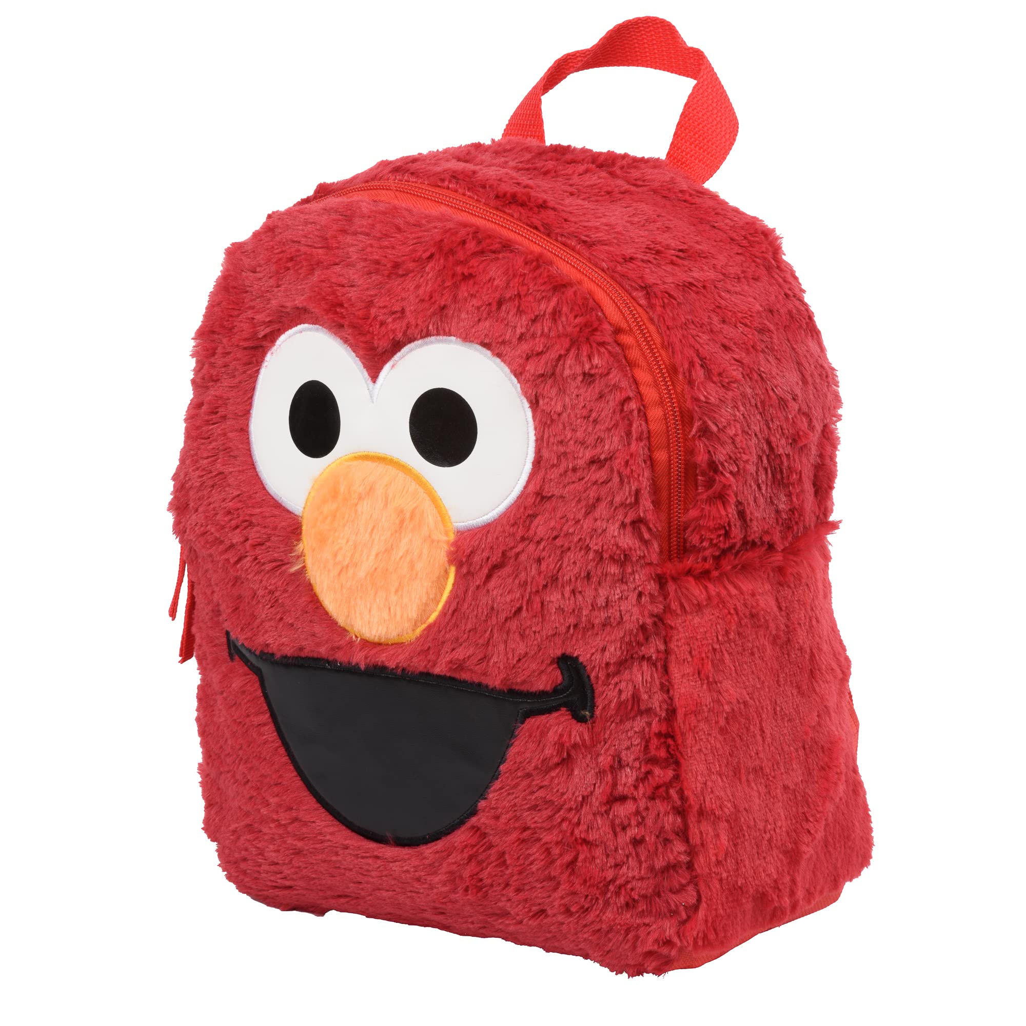 Zaino Elmo Sesame Street, Colore Rosso, Taglia Unica, Con Cinghie Imbottite E Tasche, Per Bambini