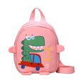 thumbnail image 2 of Bolsa Linda mochila de dinosaurio para jardín de infantesniñosniñasescuelaniñosmochila (rosa) Ehuebsd Para estrenar, 2 of 7