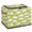 Multicolor 4, variant on CURLYOOT Bunny Easter Storage Bin with Zipper Lid, Boho Flower Fabric Storage Basket with Handles, Decorative Foldable Storages Box Clothes Organizer for Closet, Shelf