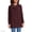 Lush Burgundy, variant on Boucle Fleece Coat