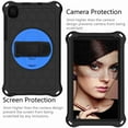 thumbnail image 6 of Dteck Samsung Galaxy Tab A7 Lite 2021 Case Shockproof Drop Protection Cover with 360 Rotating Stand and Shoulder Strap Compatible with Samsung Tab A7 Lite 8.7 inch 2021 (SM-T220/T225), Black+Blue, 6 of 7