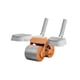 thumbnail image 1 of Toystoory Rueda Abdominal Entrenamiento automático Contratación del vientre Soporte de teléfono equilibrado Soporte Entrenador Rodillo Equipo Accesorios para máquinas de ejercicios Naranja, 1 of 6