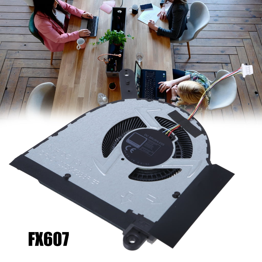 BQBQERT Replacement CPU Cooling Fan Notebook Coolers Metal Heat Dispersion Fan for FX607 FA607 2024 FX607JU FX607JV FA607PI