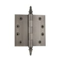 thumbnail image 3 of Grandeur Stehng-Sq-Ar-Hd-4 4 X 4" Plain Bearing Square Corner Mortise Door Hinge - Nickel, 3 of 7