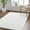 Off White, Light Silver / Nazih, variant on Hauteloom Nazih Modern Hand Tufted Wool and Viscose Blend Area Rug - Contemporary Solid Color Carpet for Living Room, Bedroom, Dining Room - Farmhouse, Cottage - Off White, Light Silver - 8' x 10'