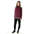 thumbnail image 2 of Charles River Apparel 5763 Women's Space Dye Performance Pullover-Maroon-XL, 2 of 3