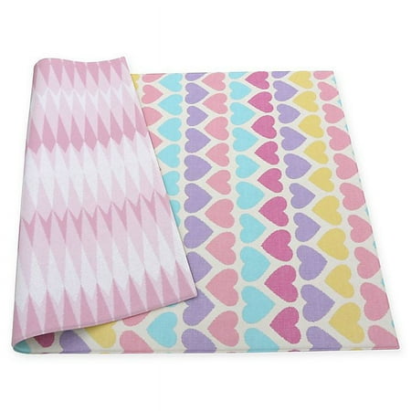 UPC: 0885637005457 | BABY CARE Reversible Hearts Playmat in Pink