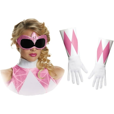 Pink Ranger Adult Accessory Kit Adult Halloween Accessory