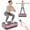 Rose Red, variant on Vibration Plate Exercise Machine, Full Body Fitness Platform with Remote Control, Resistance Bands, for Home Gym