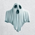 thumbnail image 3 of CafePress - PD Moreno's Halloween Ghost Women's Zip Up Hoodie - Women's Zip Hoodie, 3 of 4
