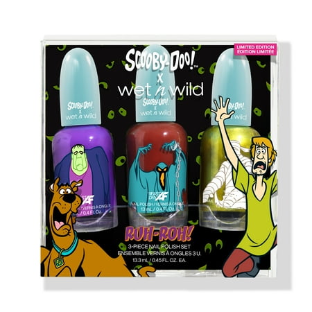 Wet n Wild Scooby Doo Ruh-Roh! 3-Piece Nail Polish Set