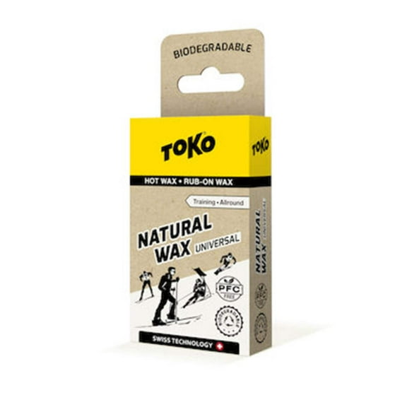 Toko Bionic Natural Performance Ski and Snowboard Hot Wax 40g