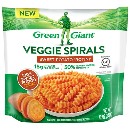 Green Giant Veggie Spirals Sweet Potato Rotini, Frozen, 12 oz