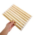thumbnail image 5 of LOLIPPYY Bamboo Sauna Seat Pad Beige Rectangular Non Slip Bathroom Floor Mat 1Set, 5 of 8