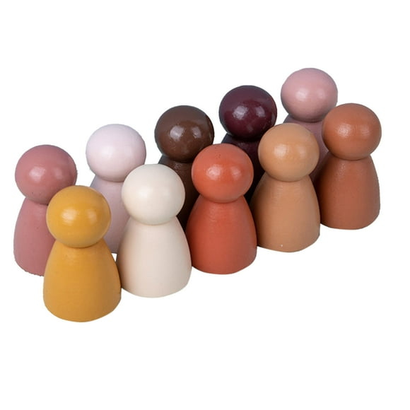 Wooden Rainbow Stacker Toys Stacker Development Toys Rainbow Stacking Toy Rainbow Stacker Colorful For Kids
