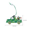 thumbnail image 2 of 9pcs St. Patrick's Forest Style Hanging Decors Wooden Pendants Decorations, 2 of 8