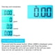 thumbnail image 5 of Balanza portátil digital Lcd Display110lb/50kg pesas para colgar equipaje electrónico Feliz Sencillez, 5 of 5