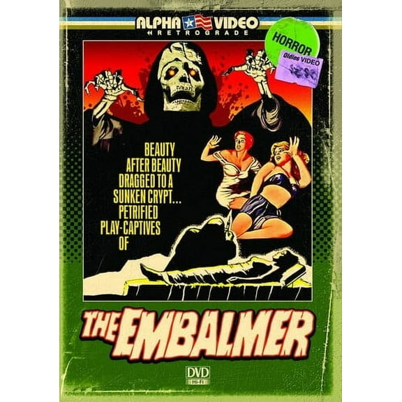 The Embalmer (DVD), Alpha Video, Horror