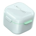 thumbnail image 2 of Toystoory Estuche para llaves Limpieza en remojo Caja de almacenamiento de falsos Plástico lavable Bolsillo Pezón Contenedor de joyas Accesorio Almacenamiento y organización del hogar blanco Toystoory HA059508-04, 2 of 6