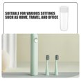 thumbnail image 3 of SOPOTUTU 4pcs Toothbrush Cover Lightweight Transparent PP For Office Use Toothbrush Heads, 3 of 8