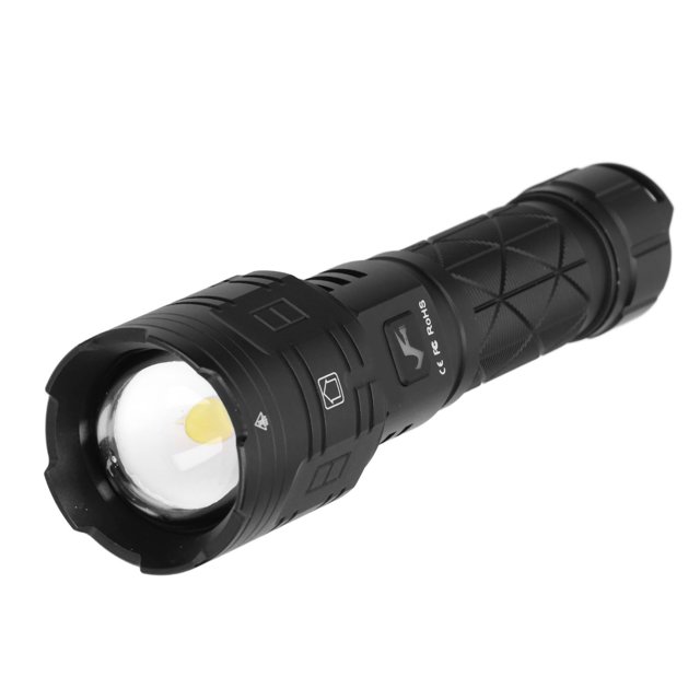 Waterproof Flashlight, 5 Light Levels USB Charging 2 Modes 16 Core Wick Flashlight Rechargeable With USB Cable For Outdoor For Adventure ANGGREK Otros