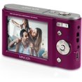 thumbnail image 3 of Minolta MND20 44 MP / 2.7K Ultra HD Digital Camera (Magenta), 3 of 5