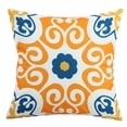 thumbnail image 5 of Juego De 4 Fundas De Almohada Impermeables Para Exteriores, Con Estampado Floral Y Estilo Bohemio, Para Exteriores, Para Muebles De Patio, Jardín, 18.0 X 18.0 In, Color Amarillo, 5 of 5
