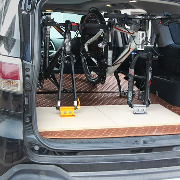 Fork Mount Bike Rack Inside Suv Car Roof Rack Quick Release