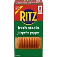 thumbnail image 4 of RITZ Fresh Stacks Jalapeno, Savory Onion & Roasted Garlic Crackers Snack Variety Pack ,35.1 Oz Total Weight ,Variety Pack with Bowl by OMA., 4 of 6