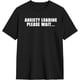 thumbnail image 2 of Anxiety Loading Please Wait Men's Cotton T-Shirts Casual Basic Crew Neck Tshirts Short Sleeve Fashion Tee Shirts,, 2 of 6